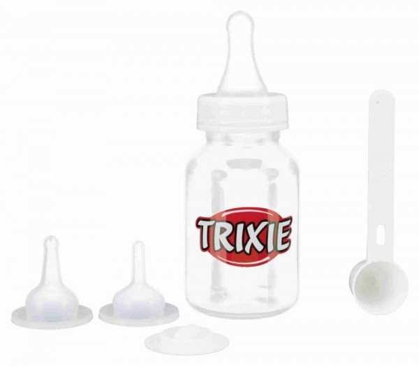 Trixie Saugflaschen-Set 120ml transparent/weiß