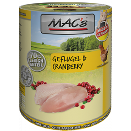 MAC´s Cat Geflügel & Cranberry 400g