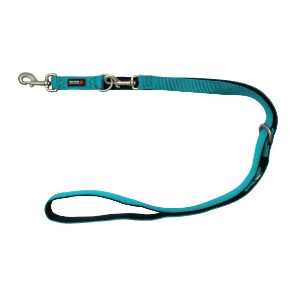WOLTERS Leine Prof. Comf. 200cmx15mm aqua/azur