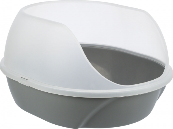 Katzentoilette Simao 48 × 30 × 58 cm grau