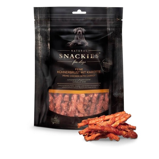Snackies Feine Hühnerbrust mit Karotte 180g