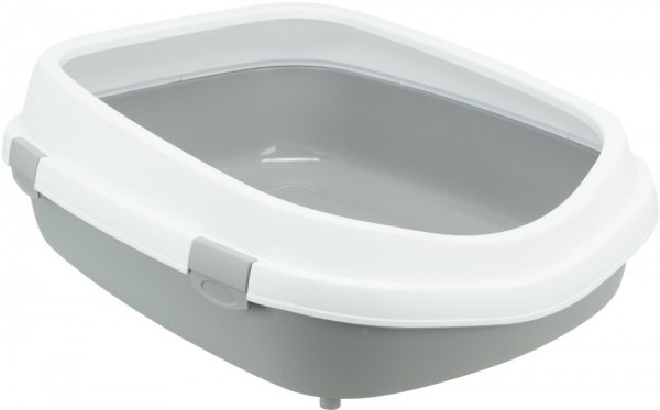 Trixie Katzentoilette PrimoXXL56×25×71cm grau/weiß