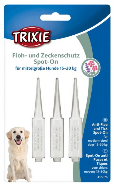 Floh und Zeckenschutz Spot On Hund 15-30 Kg 3x3ml