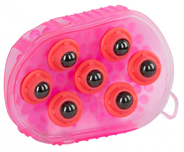 Magnet-Massagestriegel rosa