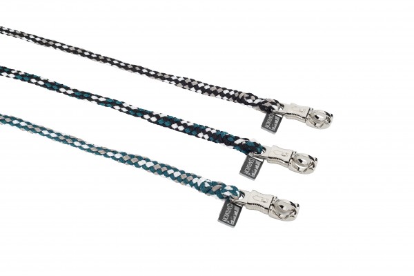 ESKADRON Strick dick PANIKH tealblue-white-caviar