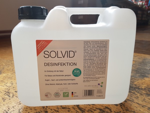 Solvid Handdesinfektion 5 l