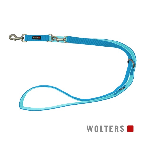 WOLTERS Leine Professional 200 cm, aqua/azur