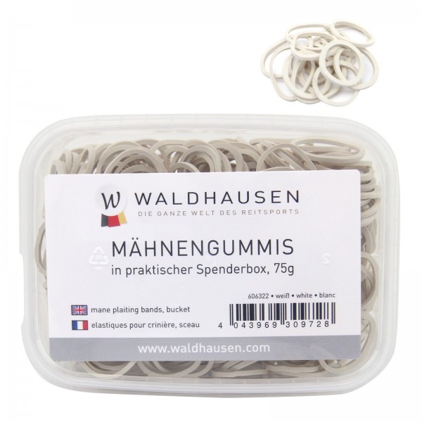 MÄHNENGUMMIS IN SPENDERBOX weiß 75 g