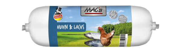 MAC´s Hund Wurst Huhn & Lachs 800g