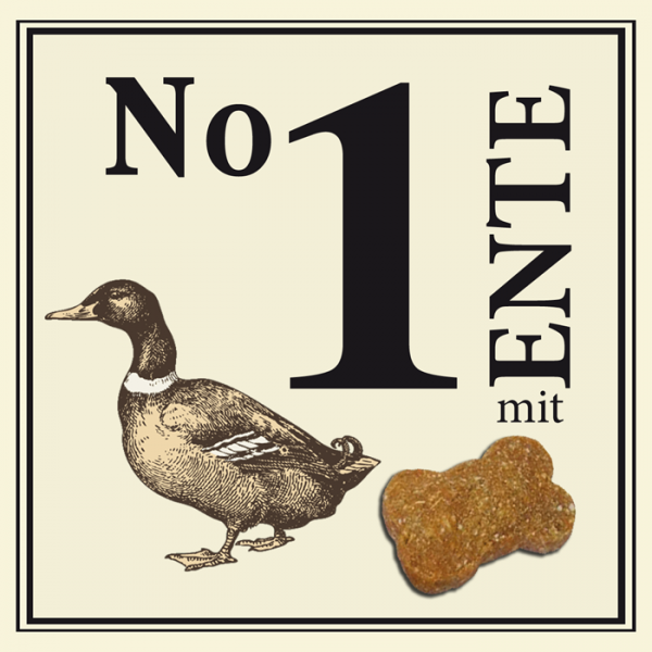 BUBECK No 1 mit Ente gebacken ohne Getreide 210 g