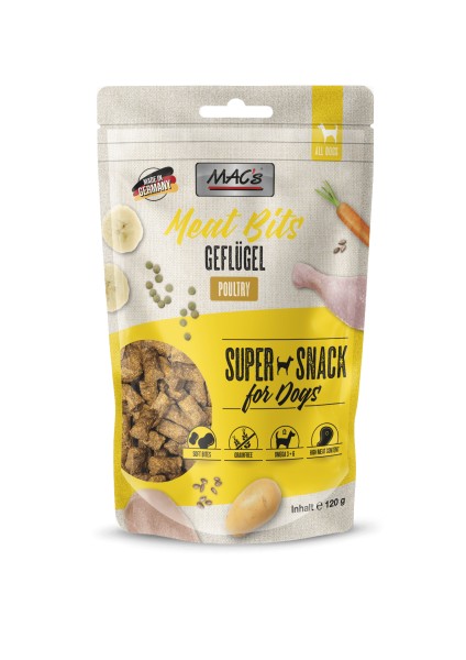 MAC''S MEAT BITS GEFLÜGEL 120g