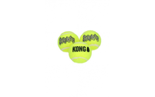 KONG Air Squeaker Tennis Ball S 5 cm (3 Stück)