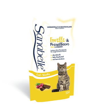 Sanabelle CAT STICKS Forelle+Preiselbeere 55g