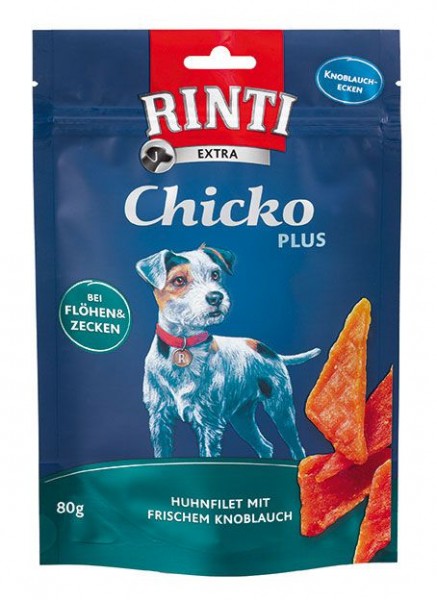 RINTI Extra Chicko Huhn Knoblauch-Ecken 80g