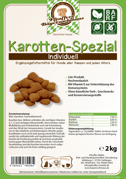 Pfeuffers Karotten-Spezial 2kg