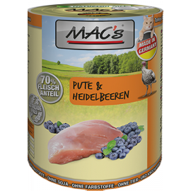 MAC´s Cat Pute & Heidelbeeren 400g