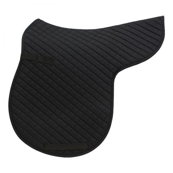 Kieffer Satteldecke Molton schwarz Dressur