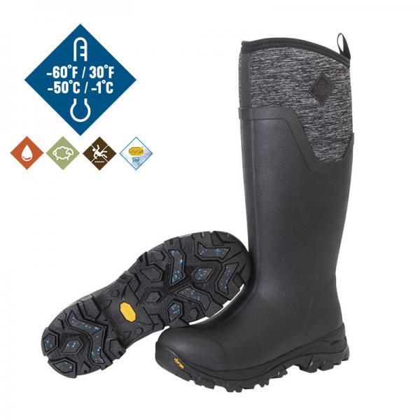 Muck Boot Arctic ICE Tall - AG Fem.schw./grauGr.39