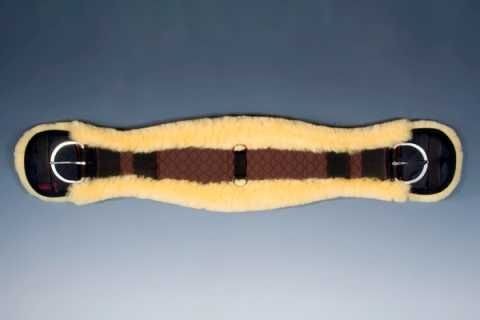 Christ Western Konturgurtl braun / natur 75 cm