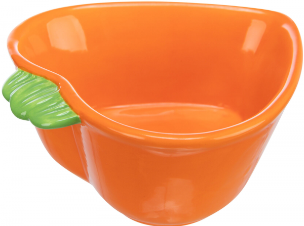 TRIXIE Keramiknapf Karotte 180 ml/12 × 11 cm