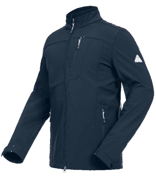 Herrensoftshelljacke Nils, nachtblau, XL