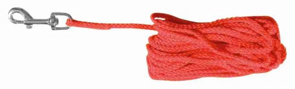 Trixie Schleppleine Nylon rund 10 m ø 5 mm rot