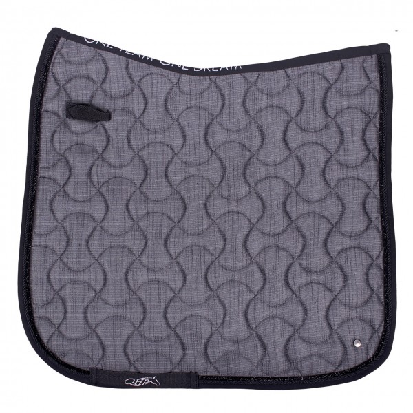 Schabracke Metallic glitz Grau VS Pony