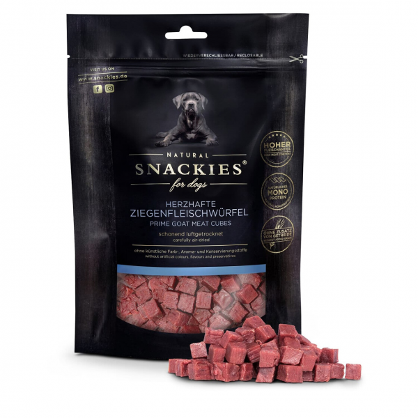 Snackies Herzhafte Ziegenfleischwürfel 170g