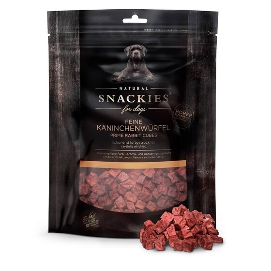 Snackies Feine Kaninchenwürfel 180g
