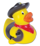 Bade-Ente Westernreiter