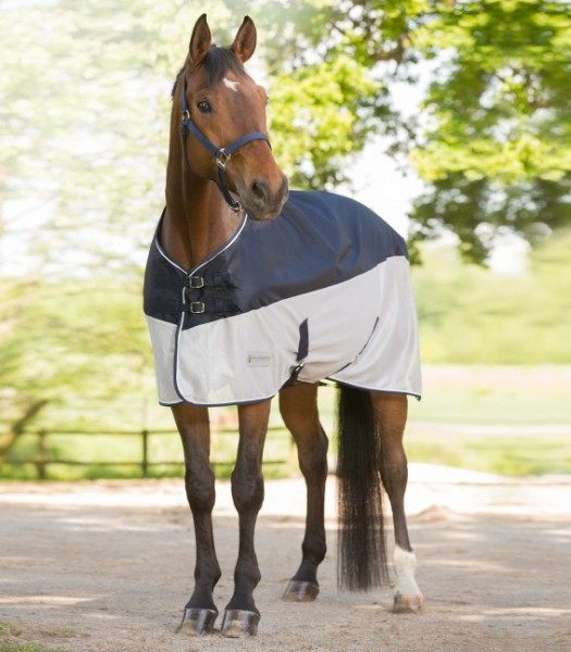 Regen-Fliegendecke Protect,nachtblau, 155 cm