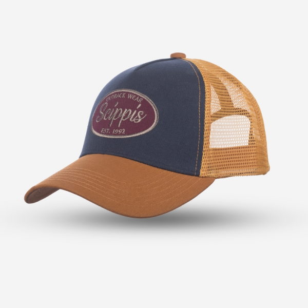 AFH ROKEWOOD CAP tan/navy