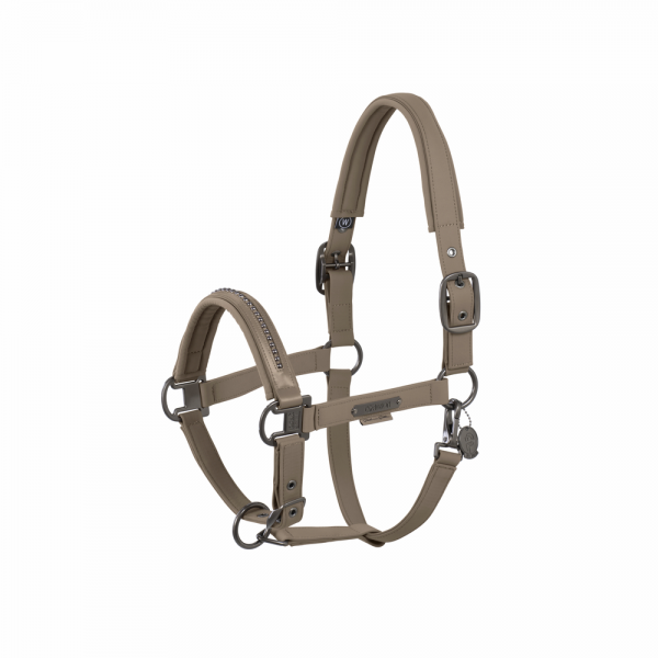 ESKADRON Halfter SOFTSHELL PEARLS DOUBLE P taub WB