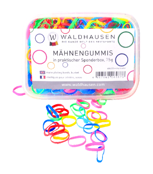 MÄHNENGUMMIS IN SPENDERBOX multicolor 75 g