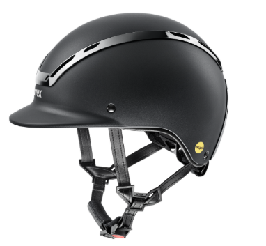 UVEX exxeed MIPS schwarz matt, XS-S 54-56 cm