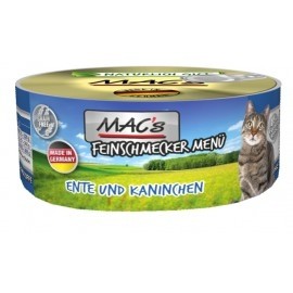 MAC´s Cat Feinschmecker Ente, Kaninchen & Ei 100g