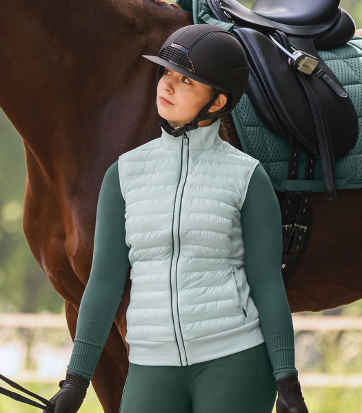 Hybrid Steppweste Seattle, mintgrün, Gr. S