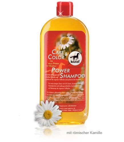 Leovet POWER SHAMPOO m. Kamille helle Pferde 500ml