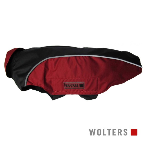 WOLTERS Regenjacke Easy Rain 30cm schwarz/rot