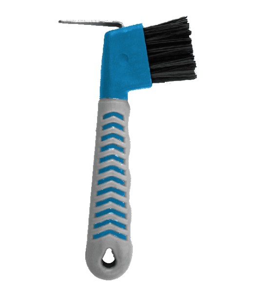 HOOF-PICK Hufkratzer GRIPPY azurblau/grau