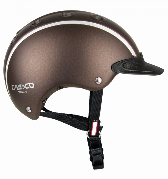 Casco Choice braun metallic Gr. U 52-56 cm