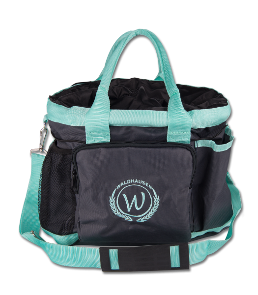 PUTZTASCHE asphalt/mint