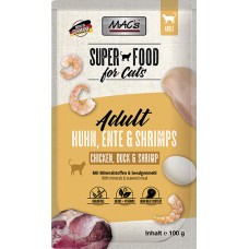 MAC´s Cat Pouch Pack Ente & Shrimps 100g