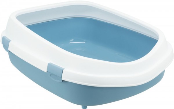 Trixie Katzentoilette PrimoXXL56×25×71cm blau/weiß