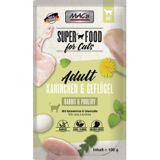 MAC´s Cat Pouch Pack Kaninchen & Geflügel 100g