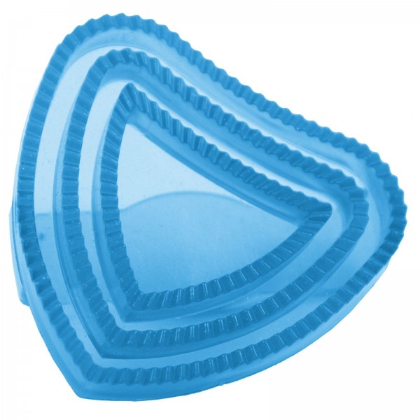 Herzchenstriegel Kinderstriegel azurblau