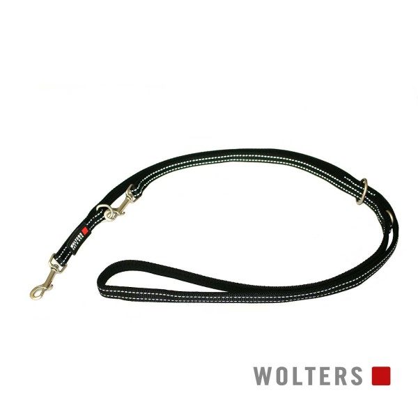 WOLTERS Leine Soft&Safe reflek 200cmx15mm schw/sch