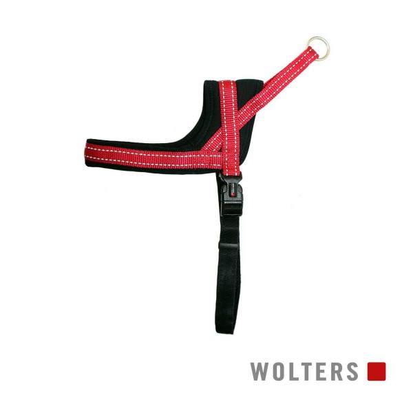 WOLTERS Geschirr Soft&Safe reflek 28-35cm caye/sch