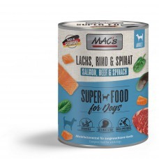 MAC´s Dog Lachs mit Pasta & Spinat 800g