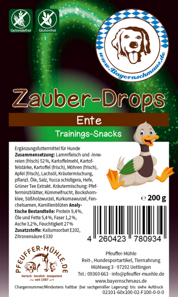 Zauber-Drops Ente Getreide- & Glutenfrei 200g